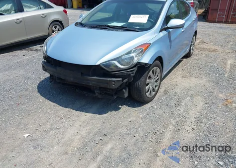 2012 Hyundai Elantra Gls/Limited z USA, uszkodzony, nr VIN KMHDH4AEXCU430400